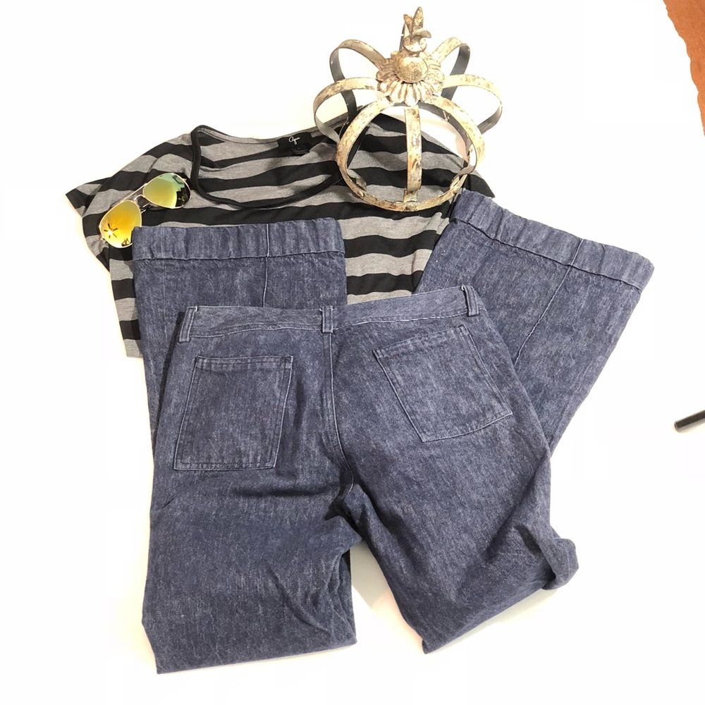 Zara Woman Trouser Style Jeans 6 - Picture 4 of 5